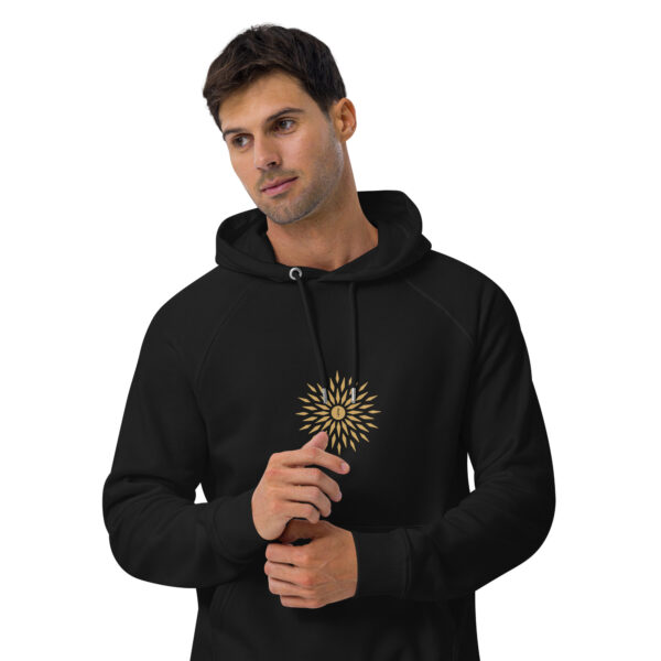 Hoodie with the Sun in your Heart (unisex eco) - Image 2