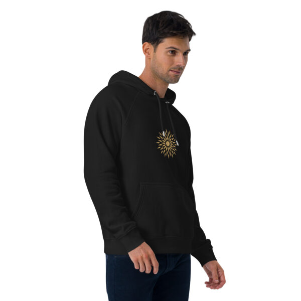 Hoodie with the Sun in your Heart (unisex eco) - Image 13