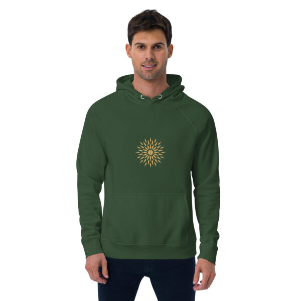 Hoodie with the Sun in your Heart (unisex eco) - Image 10