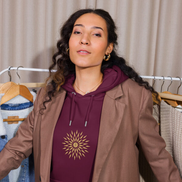 Hoodie with the Sun in your Heart (unisex eco) - Image 15