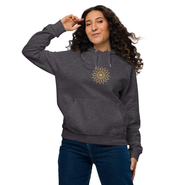 Hoodie with the Sun in your Heart (unisex eco) - Image 16