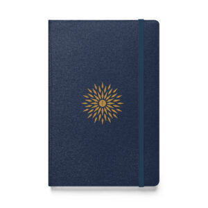 Hardcover bound notebook | Your book to unwind, calm down and remember