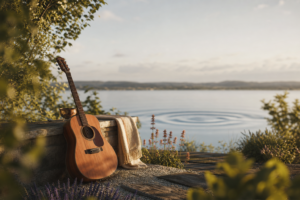 Guitarist for Garden Parties Lake Constance